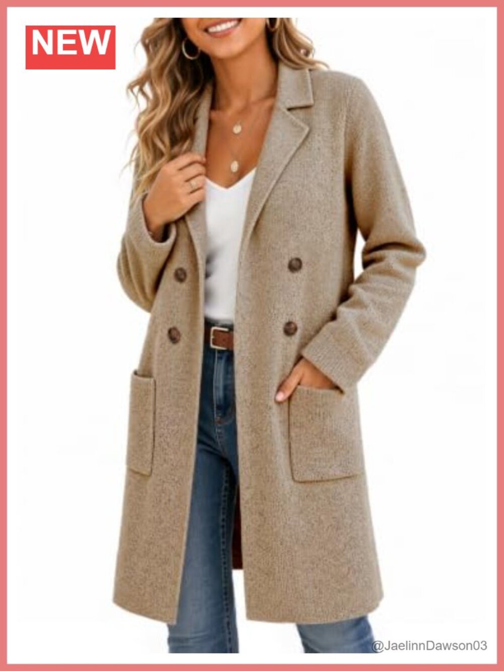 Womens Long Open Front Cardigan Sweater Coatigan Loose Knit Button